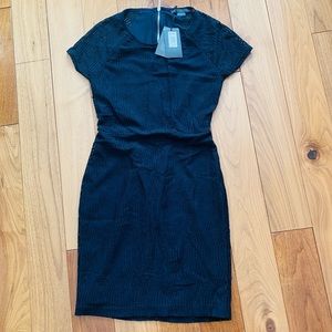 Armani Exchange Black Mini Dress Size XS New With Tags